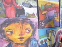 神奈川文化賞受賞者の横顔　南区在住 上條陽子さん　パレスチナ支援の画家と呼ばれ ガザの現状に心痛「戦争やめて」〈相模原市緑区〉