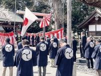 戦没者を慰霊 深見神社で靖国社例祭〈大和市〉