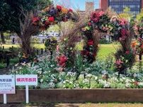 よこはま花と緑スプリングフェア 牧野造園が市長賞 立体デザインに高評価〈横浜市都筑区〉