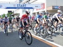 ツアーオブジャパン 自転車レース 市内を疾走 ５月25日　「迫力を感じて」〈相模原市中央区〉