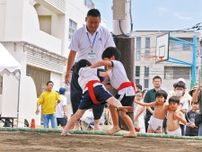 綱島子ども相撲大会　児童らのびのび取組白熱 　時期早めて実施〈横浜市港北区〉