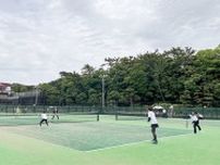 寒川町テニス協会 ３人制テニス・トリプルスを推進 経験・年齢問わずプレー可〈寒川町〉
