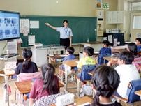 愛川町 リサイクルの仕組み学ぶ 小学校で特別授業〈厚木市・愛川町・清川村〉