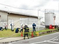 多摩消防署 企業と合同で訓練 危険物安全週間に合わせ〈川崎市多摩区・川崎市麻生区〉