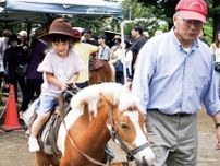 子どもら動物に触れ合う 綱島公園で５年ぶり〈横浜市港北区〉