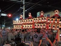 鎌倉大町まつりが7月13〜15日に開催　神輿が横一列に連結する「神輿ぶり」は 13日夜〈鎌倉市〉