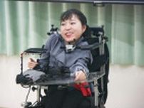 電動車椅子サッカー永岡真理さん 当事者の声 福祉の力に 横浜市緑区内の横浜創英大で出前講座〈横浜市緑区〉