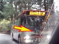 すれ違ったバスの「ナンバープレートの位置」が明らかにヘンだったのですが… 実は増えてる その正体とは？