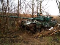 1日でロシア軍の戦闘団壊滅か 逃げる戦車にも容赦なし 驚愕の様子をウクライナが公開