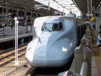 「ミャクミャク新幹線」新大阪を出発！ 万博開幕に向けて4編成登場 どの新幹線を走る？