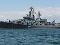 ロシア黒海艦隊の旗艦「モスクワ」撃沈から2年「敵は反撃できると思っていなかった」ウ軍報道官が当時の状況明かす
