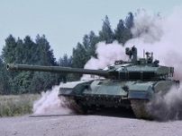 ゴテゴテに進化した「ロシア最新戦車」わずかな隙間を狙われ撃破される ウクライナが映像公開