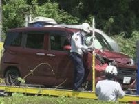 国道4号で車同士の衝突事故　30代女性をドクターヘリで搬送　会話ができない状態　福島・白河市