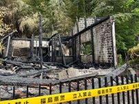 福島市で住宅１棟全焼　焼け跡から身元不明の遺体 90代女性か