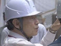福島第一原発の燃料デブリ取り出し前に　山中原子力規制委員長が装置視察　福島