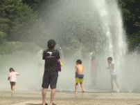 「噴水にいても暑い！」浪江町で観測史上最高の38,8℃　福島