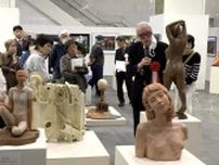 日本画、洋画、彫刻など6部門の入賞作品など計782点が勢ぞろい　富山県美術展が開幕