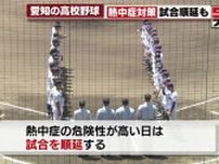 甲子園予選で熱中症対策を強化　愛知県高野連が第1試合開始を15分前倒し、試合間インターバルも長く　　