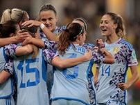 大騒動の渦中にあるスペイン女子代表、後半AT弾でスウェーデン女子代表に逆転勝利【UEFA女子NL】