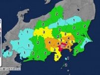 神奈川県で最大震度5弱の強い地震　山梨は最大震度4