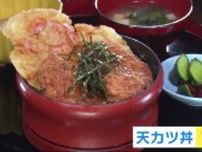 【新潟グルメ】〝タレカツ〟に〝かき揚げ〟も！一杯で2度おいしい欲張り丼【新潟･西蒲区】