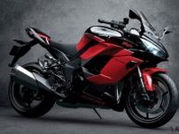 「GPZ900R」に着想を得た赤×黒のツートーンカラーがカッコいい！ カワサキ「Ninja1000SX」の40周年記念車は何が特別？
