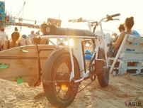 電動アシスト自転車にボードが積める!? 「アウトドアや遊びにもってこい」なE-バイクで夏を満喫！