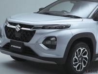 スズキの新コンパクトSUV “先行展示車両”で見えた「海外仕様との違い」とは!? 新型「フロンクス」の日本仕様はメカや仕立てが特別か？