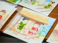 障がいのある地元作家14名によるアート展「パラアートで描く日本昔ばなしの世界」が三井ガーデンホテル熊本で開催