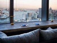 伝統と粋を凝らしたイノベーティブ和食を。東京・カレッタ汐留の46階に絶景レストラン「水色」がグランドオープン