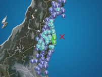 福島県沖でM4.5の地震　最大震度3　津波の心配なし