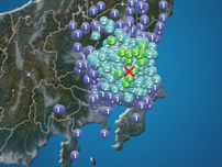 茨城県南部でM4.2の地震　最大震度3　津波の心配なし