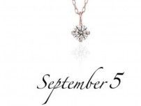 ひとつは持っておきたい♡「September5」の一粒ダイヤネックレスに人気のK18ピンクゴールドが登場