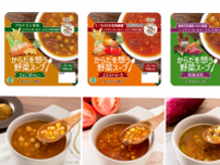 長期保存食『からだを想う野菜スープ』シリーズ新発売  〜避難時に不足しがちな栄養素や、 健康問題を軽減する成分をプラス〜
