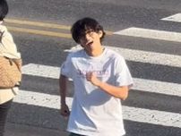 「BTS（防弾少年団）」V、横断歩道でサプライズダンス…ミン・ヒジン代表が目撃