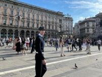 俳優ピョン・ウソク、ミラノを魅了した“ソンジェ”…街を歩くだけで注目の的