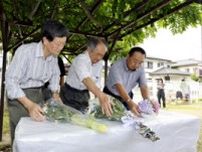 松本サリン事件３０年、現場跡地に初めて献花台…「思い出したくないが風化させてはいけない」
