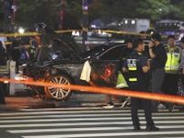 ソウル中心部９人死亡事故、逆走し歩行者次々はねる…運転の６０代男「車が急発進した」