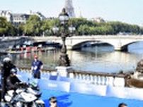 パリ五輪トライアスロン、セーヌ川水質悪化なら数日延期…改善しなければスイム除く「デュアスロン」に