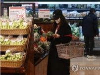 ５月の消費者物価上昇率３．３％　１９カ月ぶり低水準＝韓国