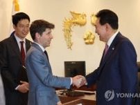 チャットＧＰＴ開発者「ＡＩ時代、韓国半導体が必要」　尹大統領と面会