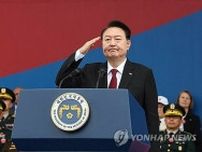 北朝鮮が核使用なら「政権終わり」　尹大統領が「国軍の日」で演説