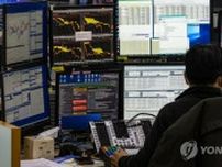 韓国総合株価指数が４日続落　１．３１％安