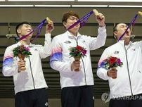 アジア大会第４日　韓国が金４個追加＝射撃・テコンドー・柔道・フェンシング