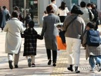 少子化進む韓国　来年の小学１年生が初めて４０万人下回る見通し