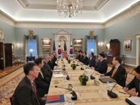 韓米外相が会談　選挙控え北朝鮮への対応協議