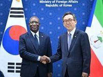 韓国・赤道ギニア外相が会談　経済協力・対北朝鮮で連携確認
