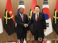 韓国・アンゴラ首脳が会談　貿易などの協力強化で一致
