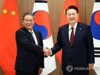 尹大統領「緊密に協力を」　中国首相「良い隣人になりたい」