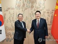 尹大統領と中国首相が会談　「外交安保対話」新設で合意